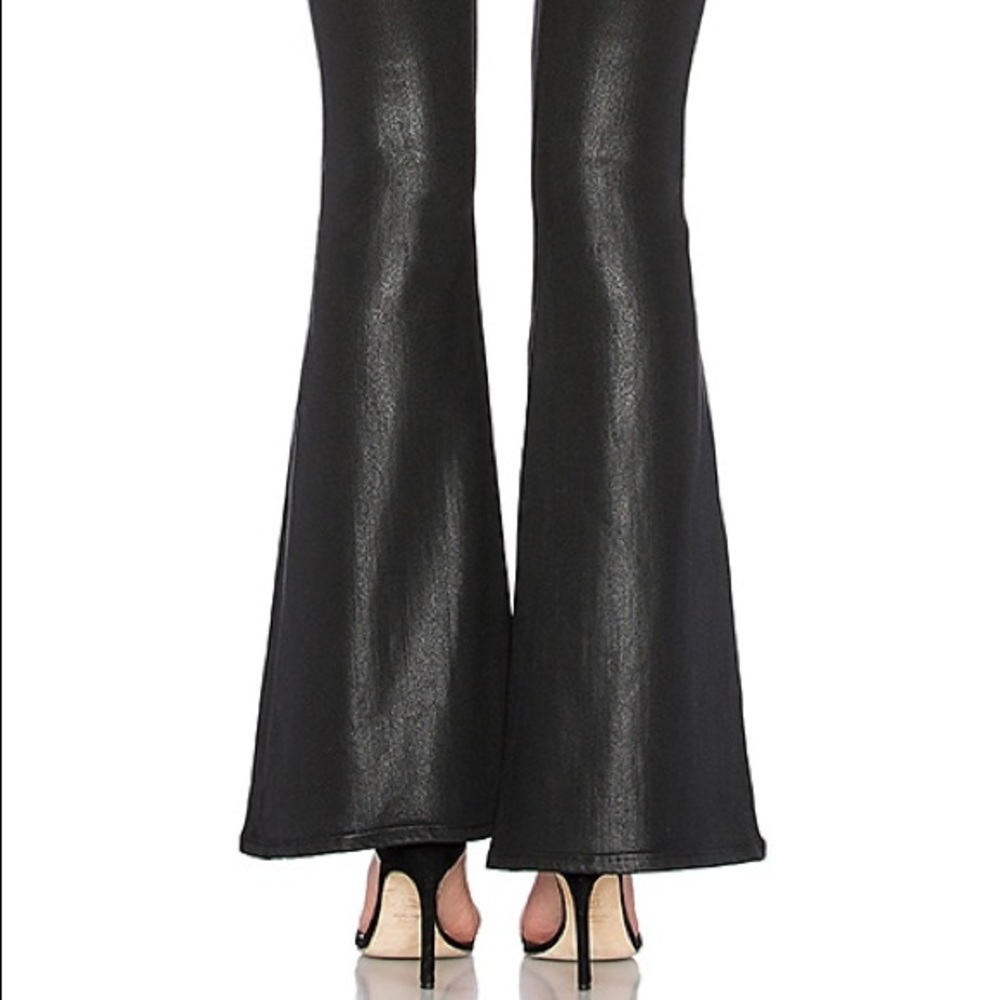 NWTHudson High Waist Lace-Up Flare Jean - Picture 10 of 16